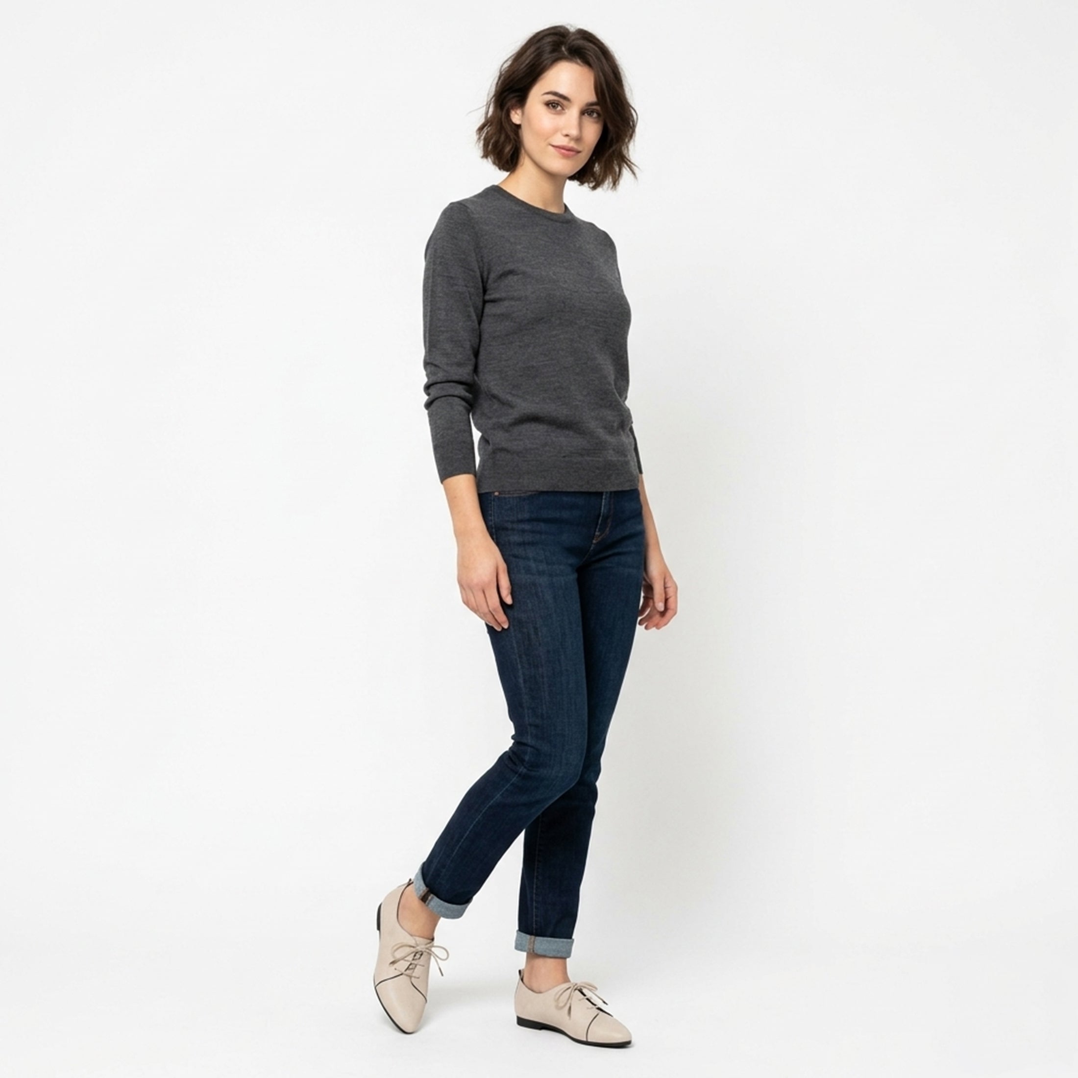 Baskets femme cuir printemps sport casual chaussures marche mocassins