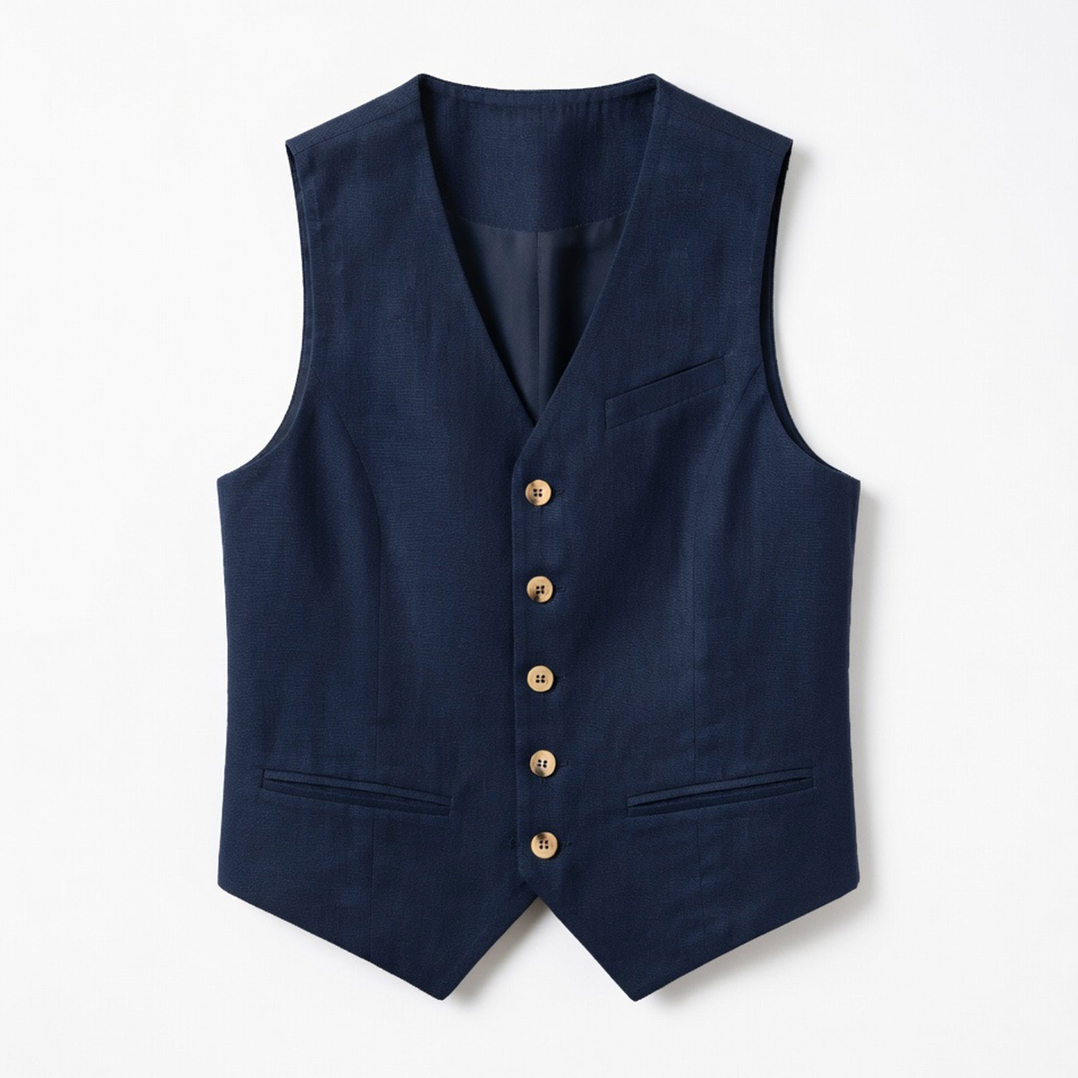 Gilet femme cintré coton élégant décontracté