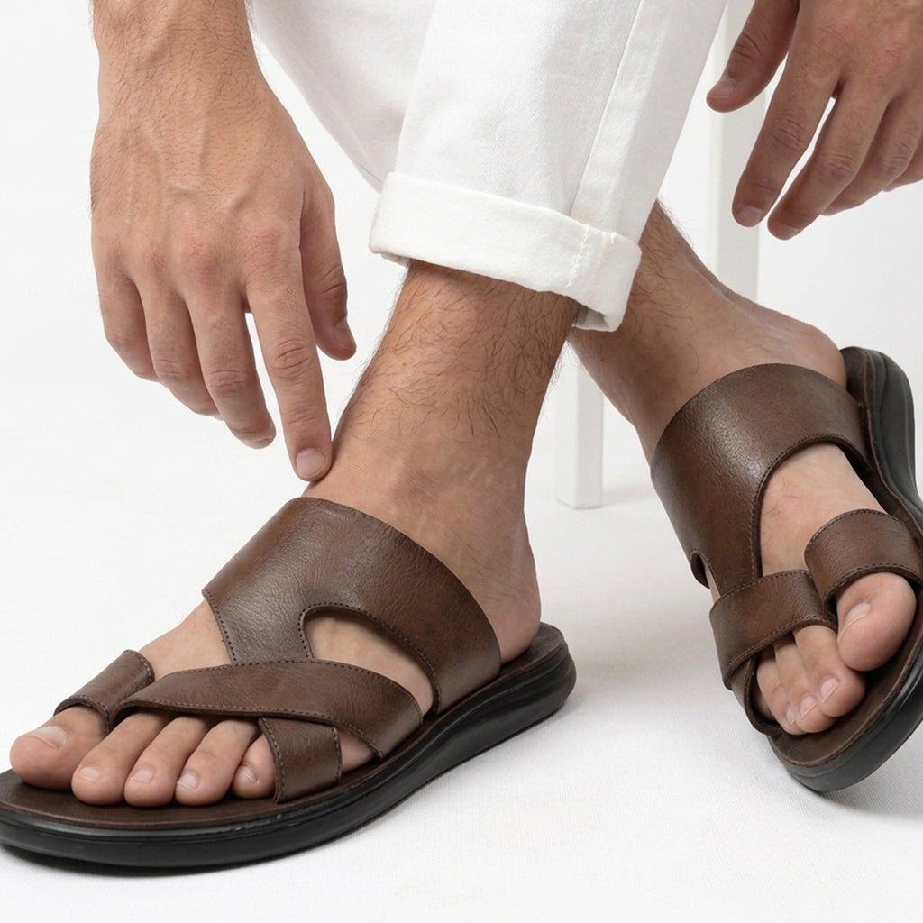 Sandales de plage homme sport à séparation d’orteils
