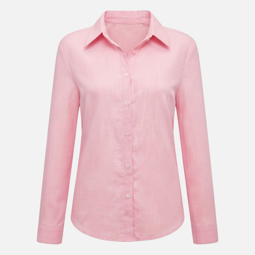 Chemise femme coton manches longues coupe ample