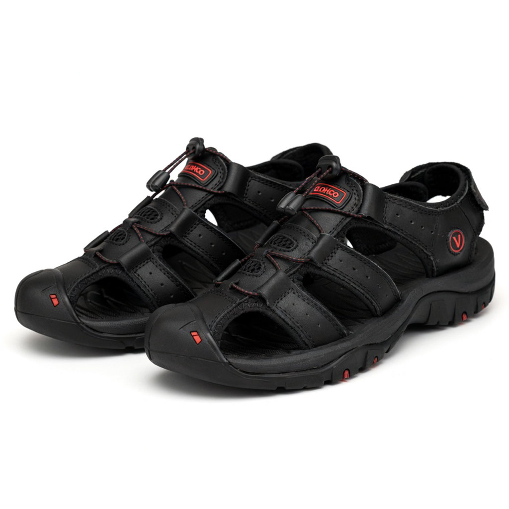 Sandales homme cuir printemps été