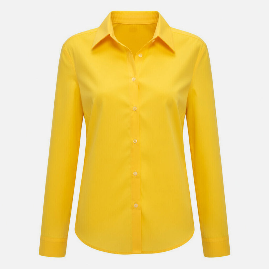 Chemise femme coton manches longues coupe ample