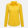 Chemise femme coton manches longues coupe ample