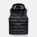 Gilet homme coton printemps léger style bomber sans manches casual