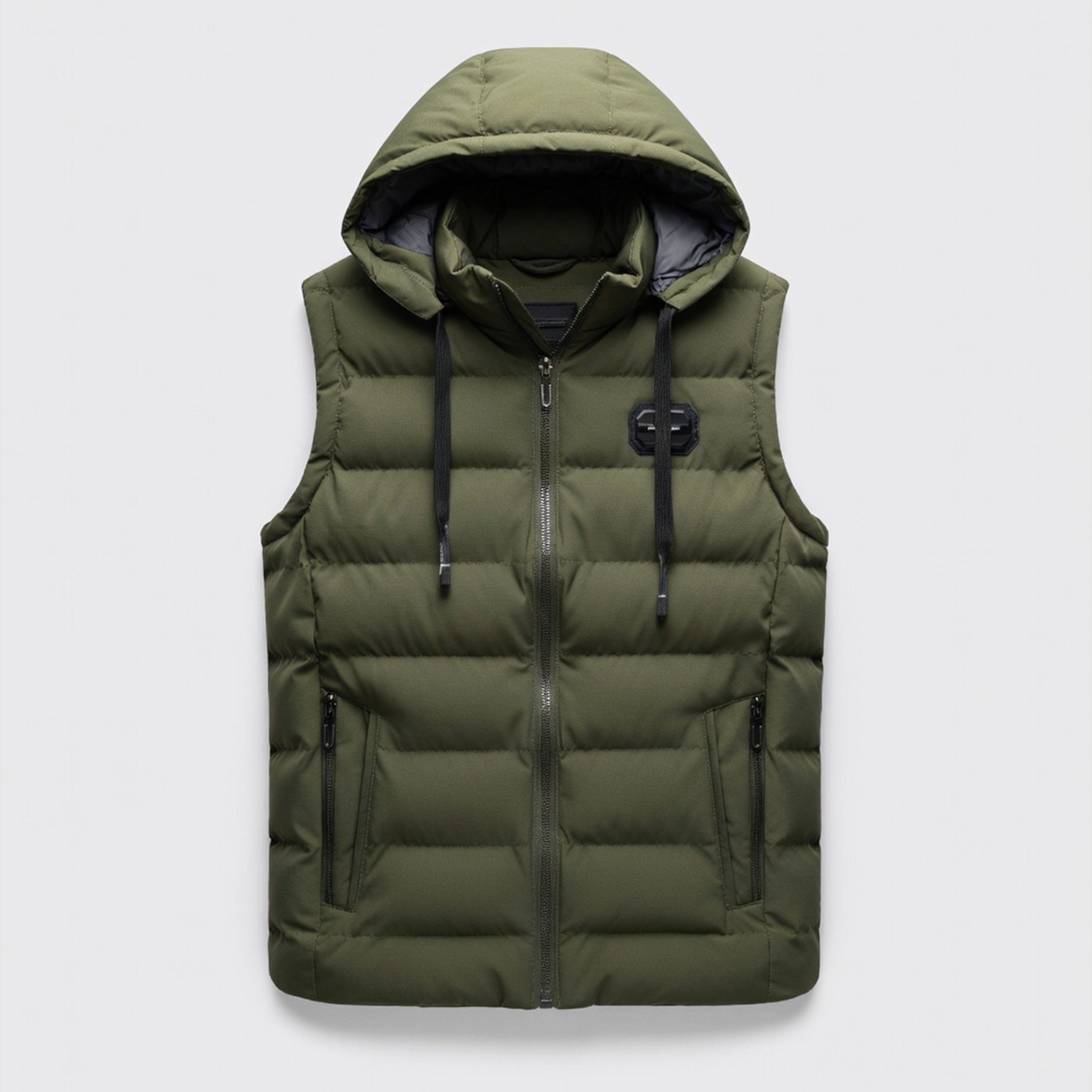Gilet homme coton printemps léger style bomber sans manches casual