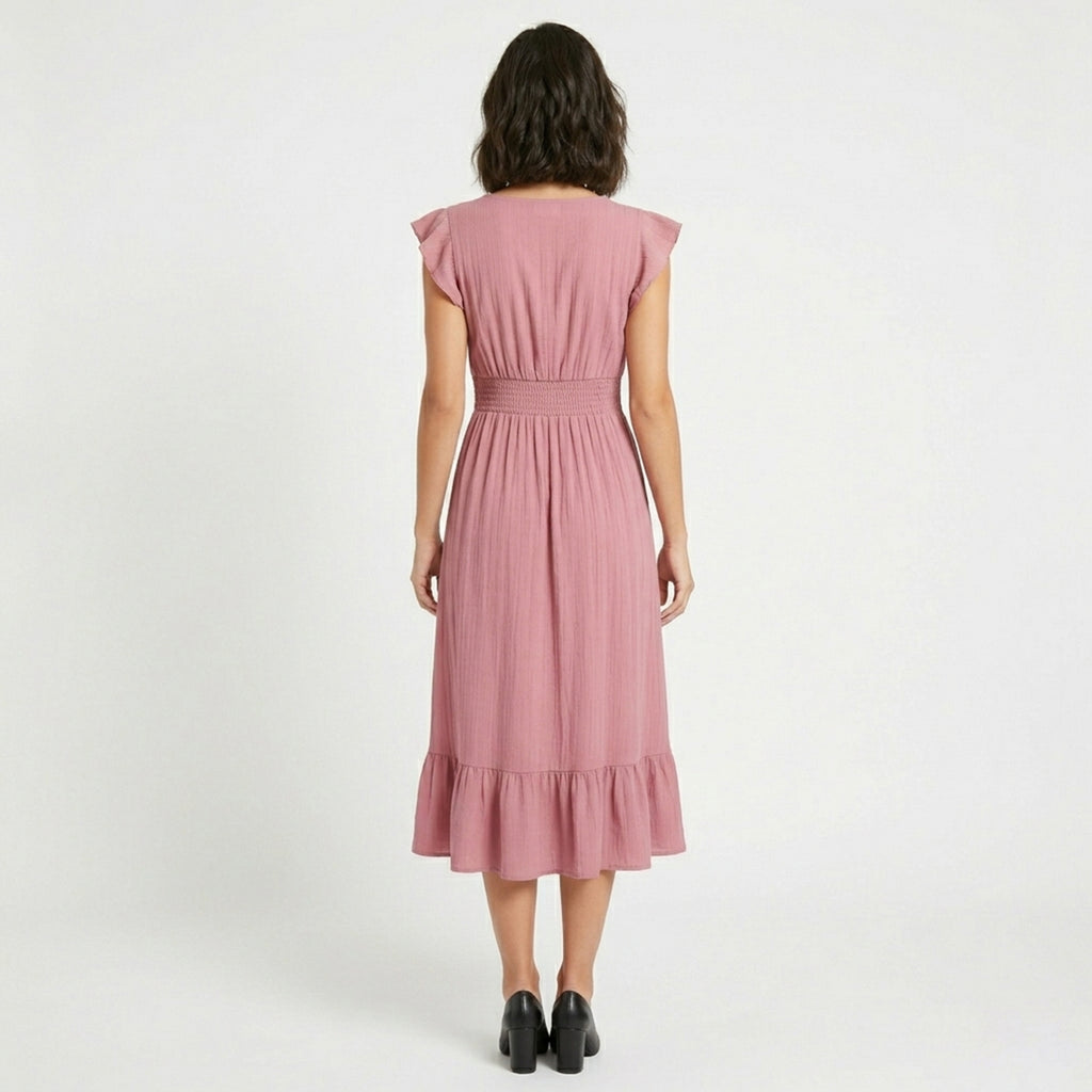 Robe élégante femme coton printemps été robe chic soirée