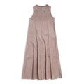 Robe femme col V sans manches fluide idéale printemps été