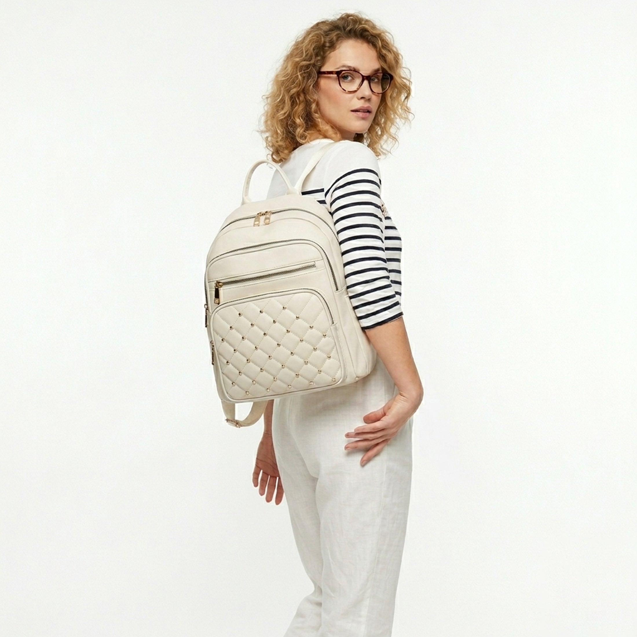 Sac à dos femme cuir casual printemps été sac à dos femme décontracté travail voyage