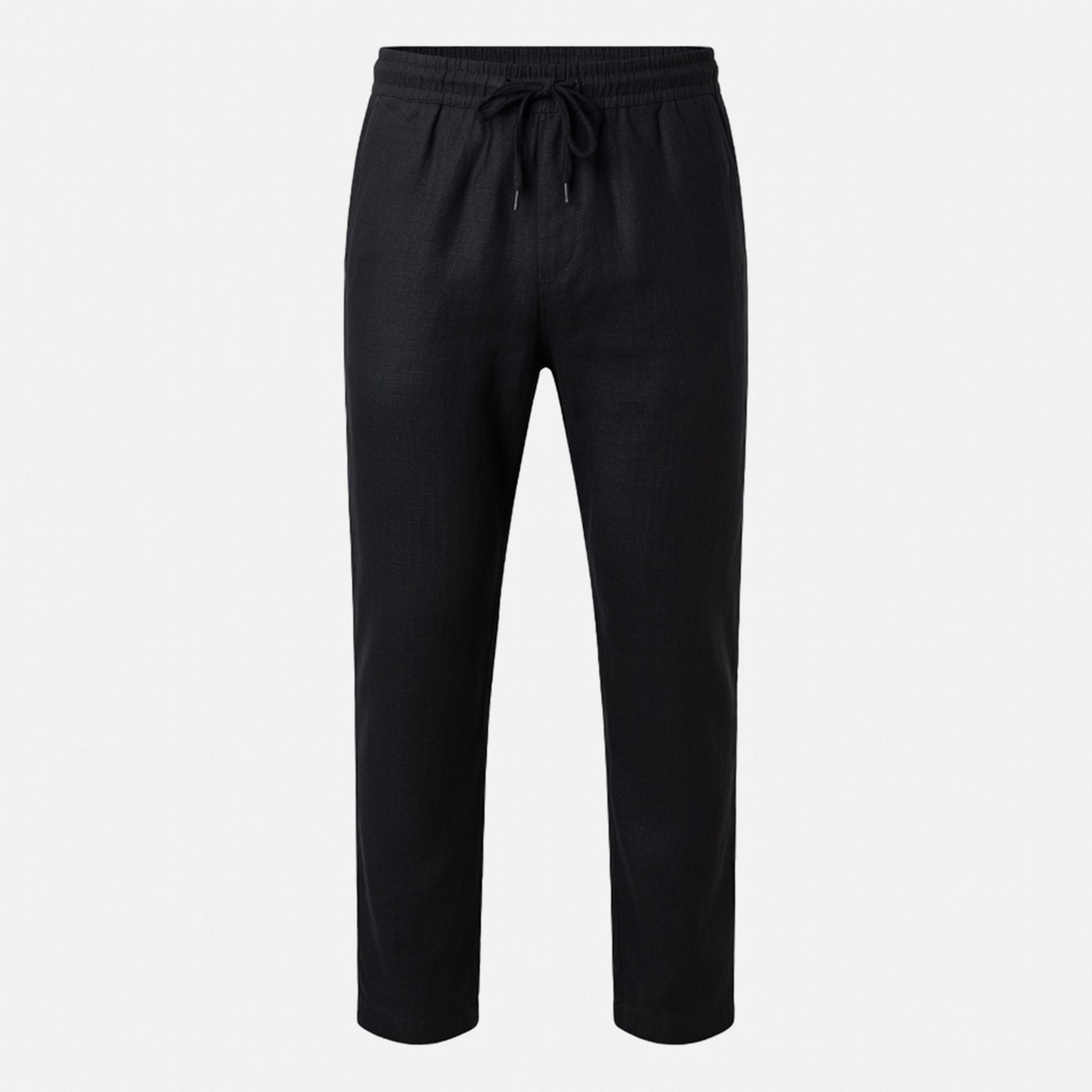 Pantalon homme coton style casual élégant pour printemps-été