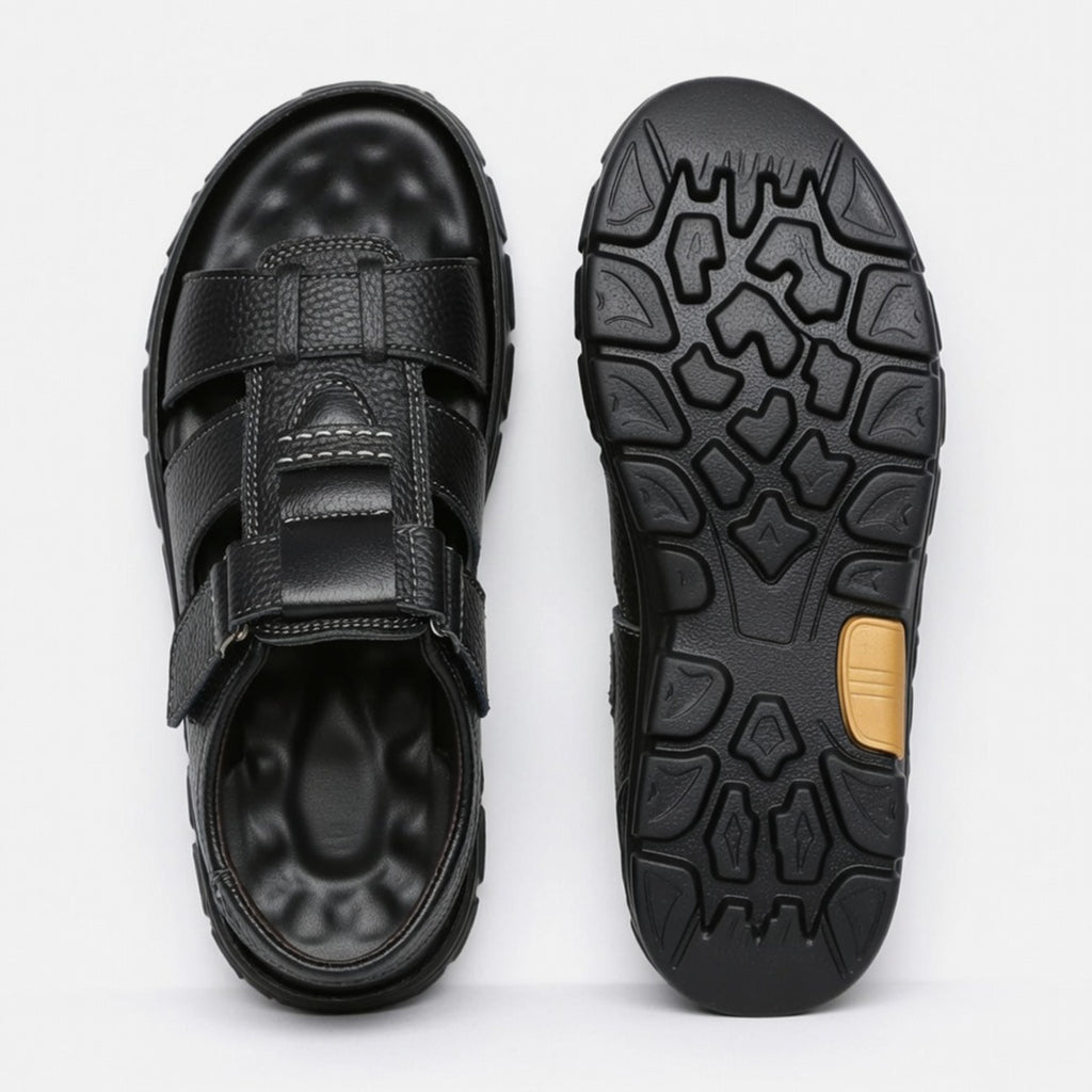 Sandales homme cuir plage printemps été