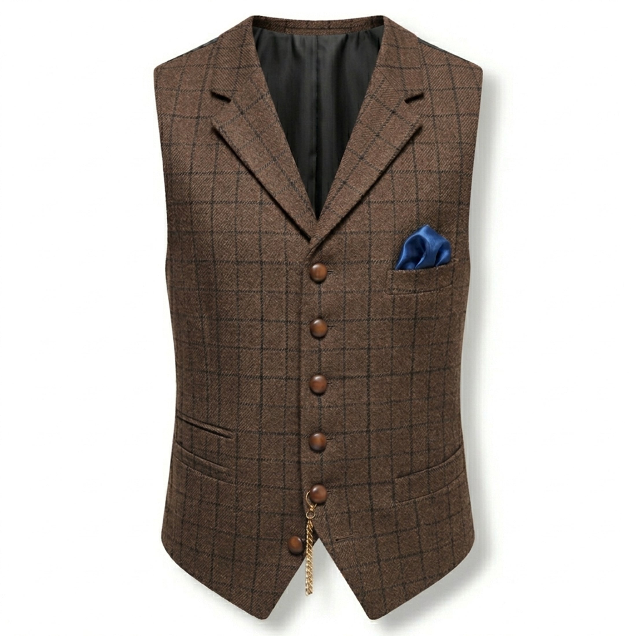 Gilet homme vintage en laine mérinos pour l’hiver
