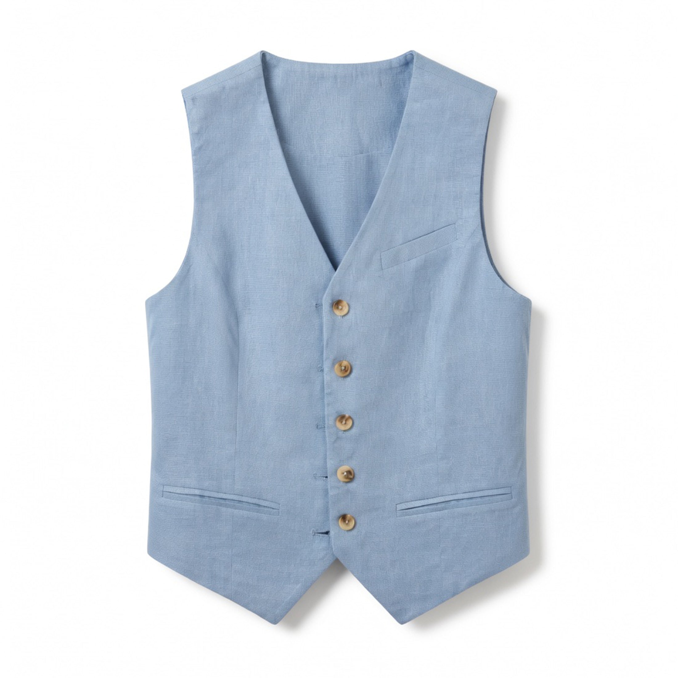 Gilet femme cintré coton élégant décontracté
