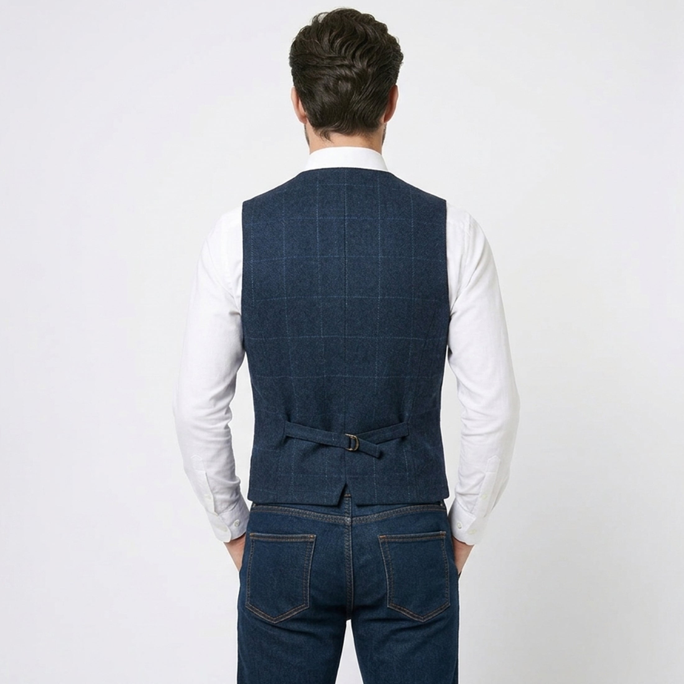 Gilet homme vintage en laine mérinos pour l’hiver