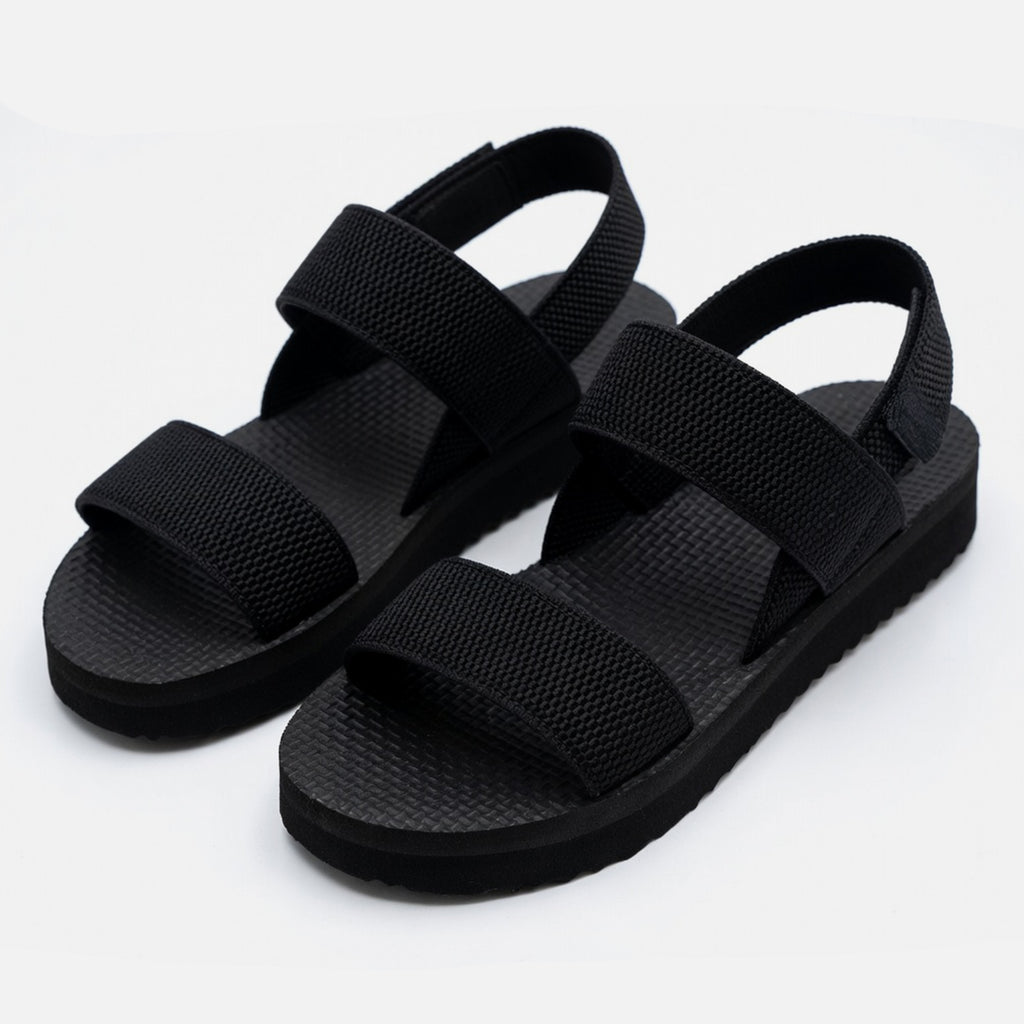 Sandales femme plates cuir extérieur été