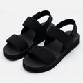 Sandales femme plates cuir extérieur été