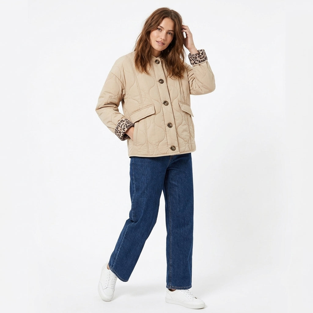 Veste mi-saison femme laine veste élégante printemps automne