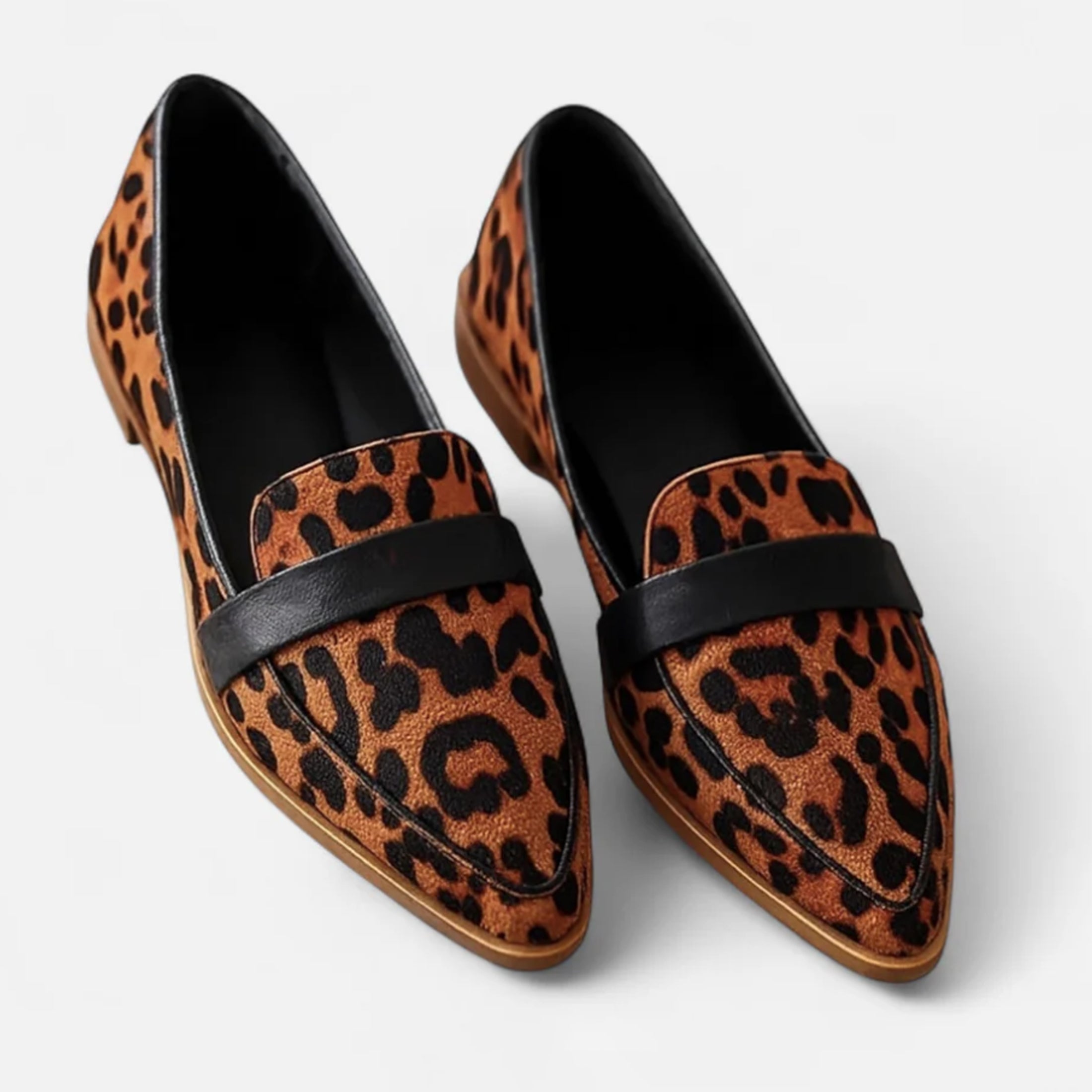 Mocassins femme luxe en daim mi-saison confortable