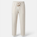 Pantalon homme coton style casual élégant pour printemps-été