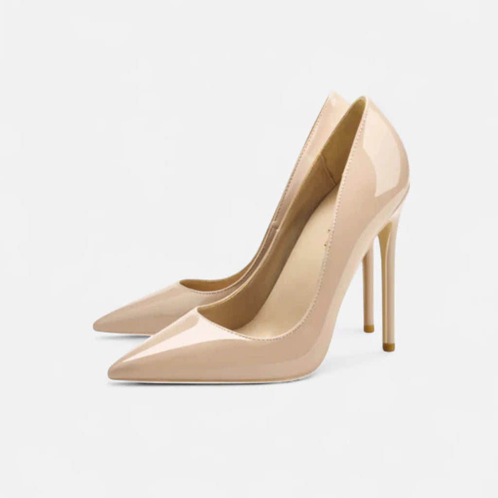 Escarpins femme cuir printemps été talons hauts élégants classiques