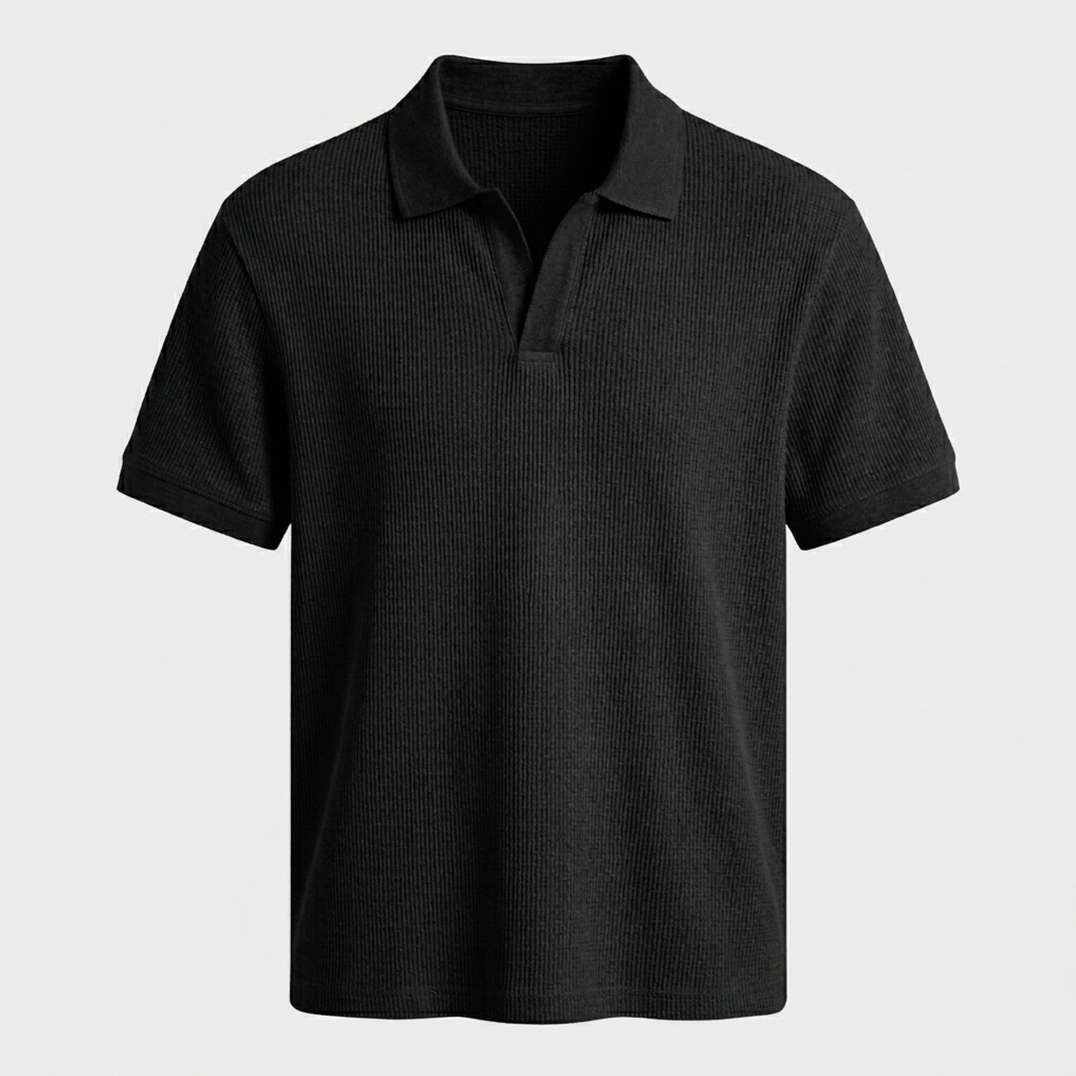 Polo homme coton respirant été col classique coupe ajustée