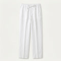 Pantalon homme lin été coupe décontractée respirant léger