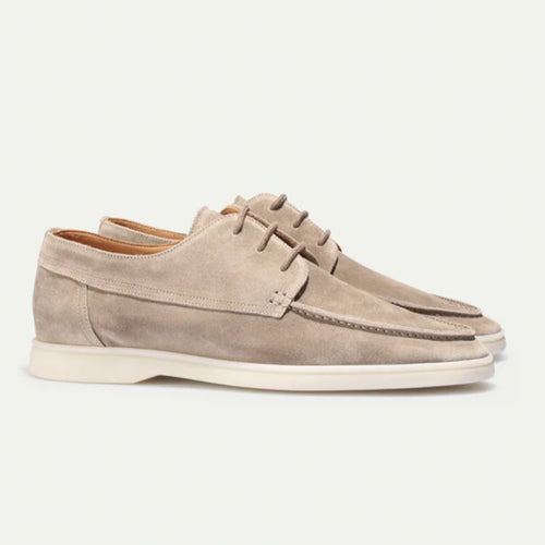 Chaussures homme slip-on cuir semelle légère été confort