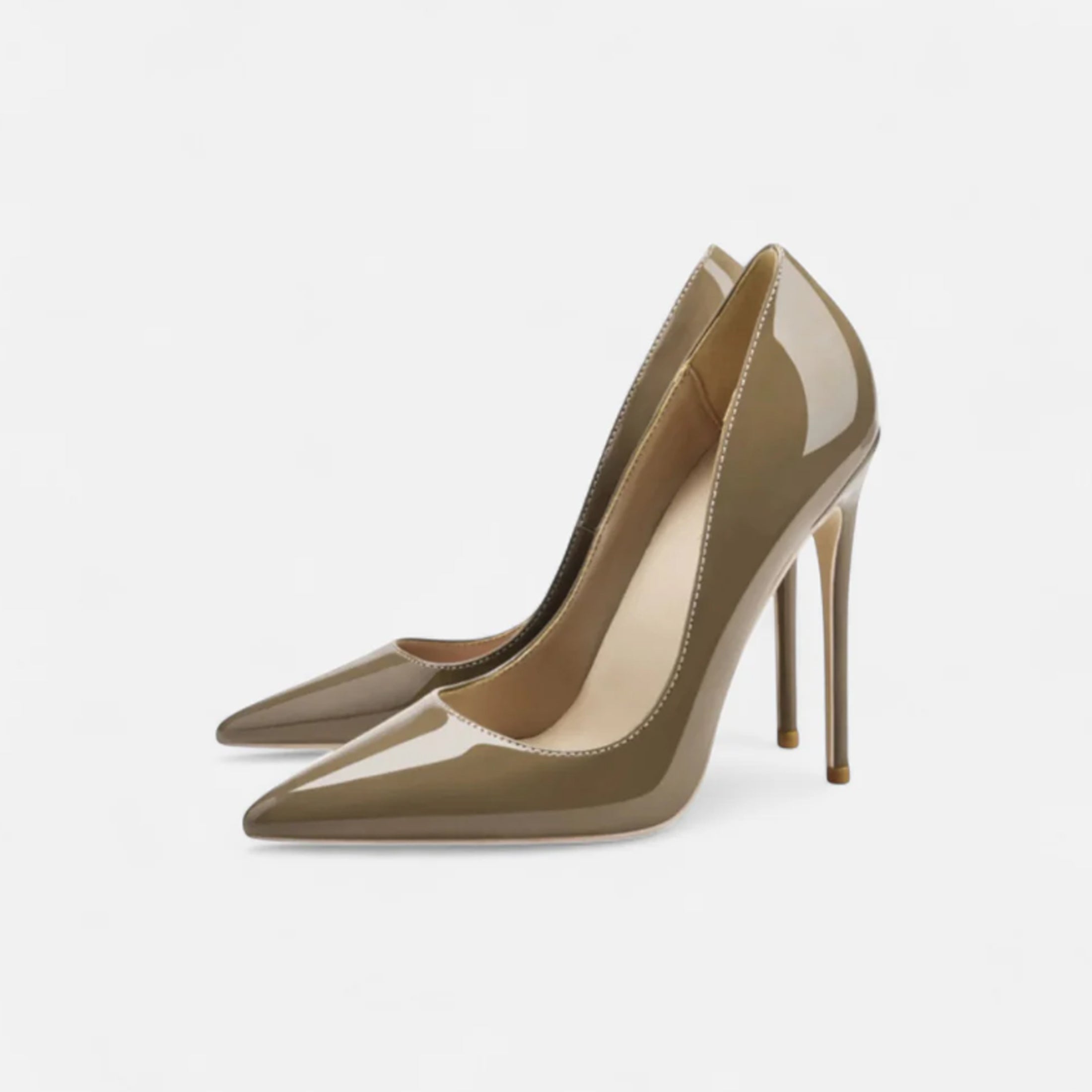 Escarpins femme cuir printemps été talons hauts élégants classiques