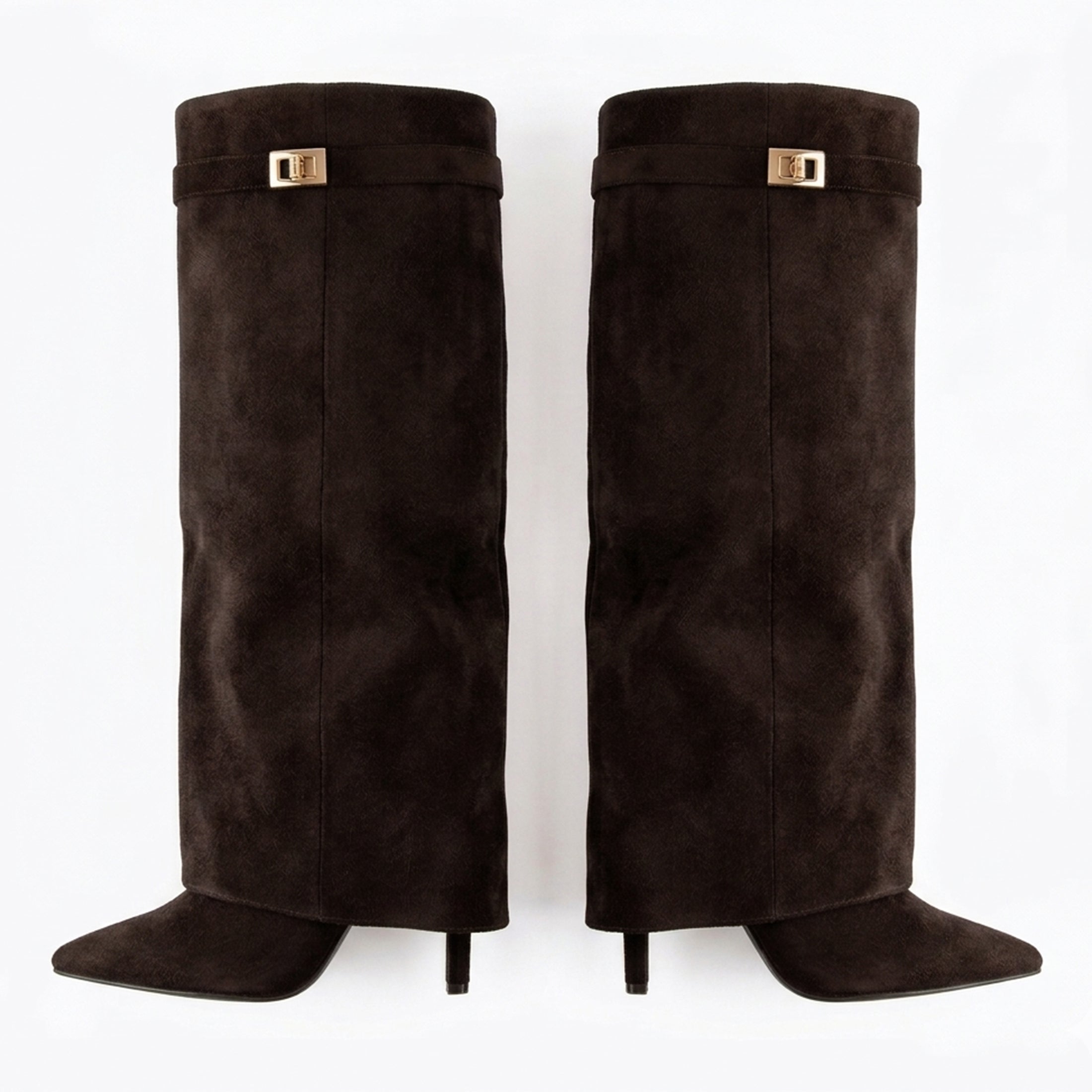 Bottes hautes femme cuir printemps élégantes