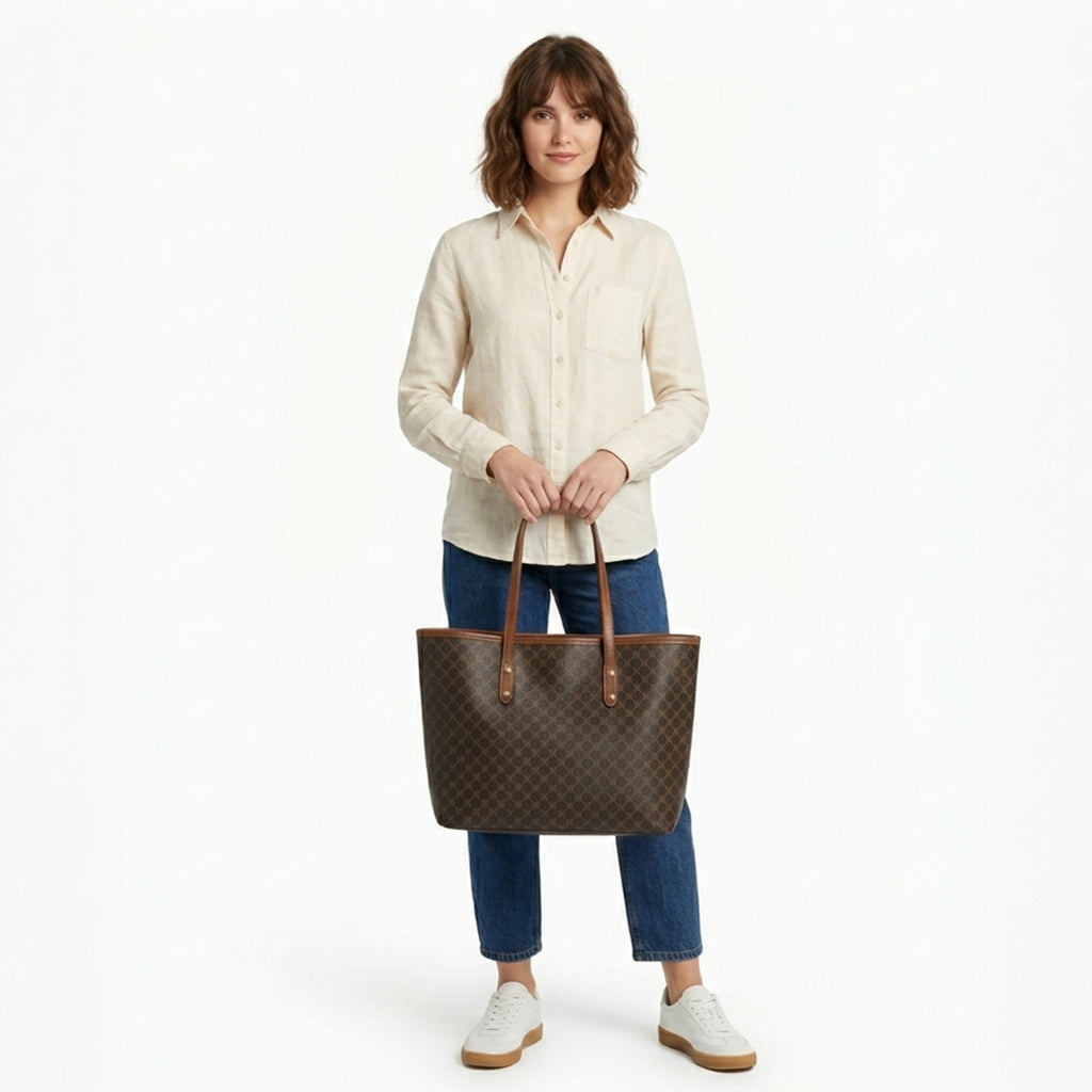 Sac cabas femme cuir vintage printemps été sac tote femme décontracté