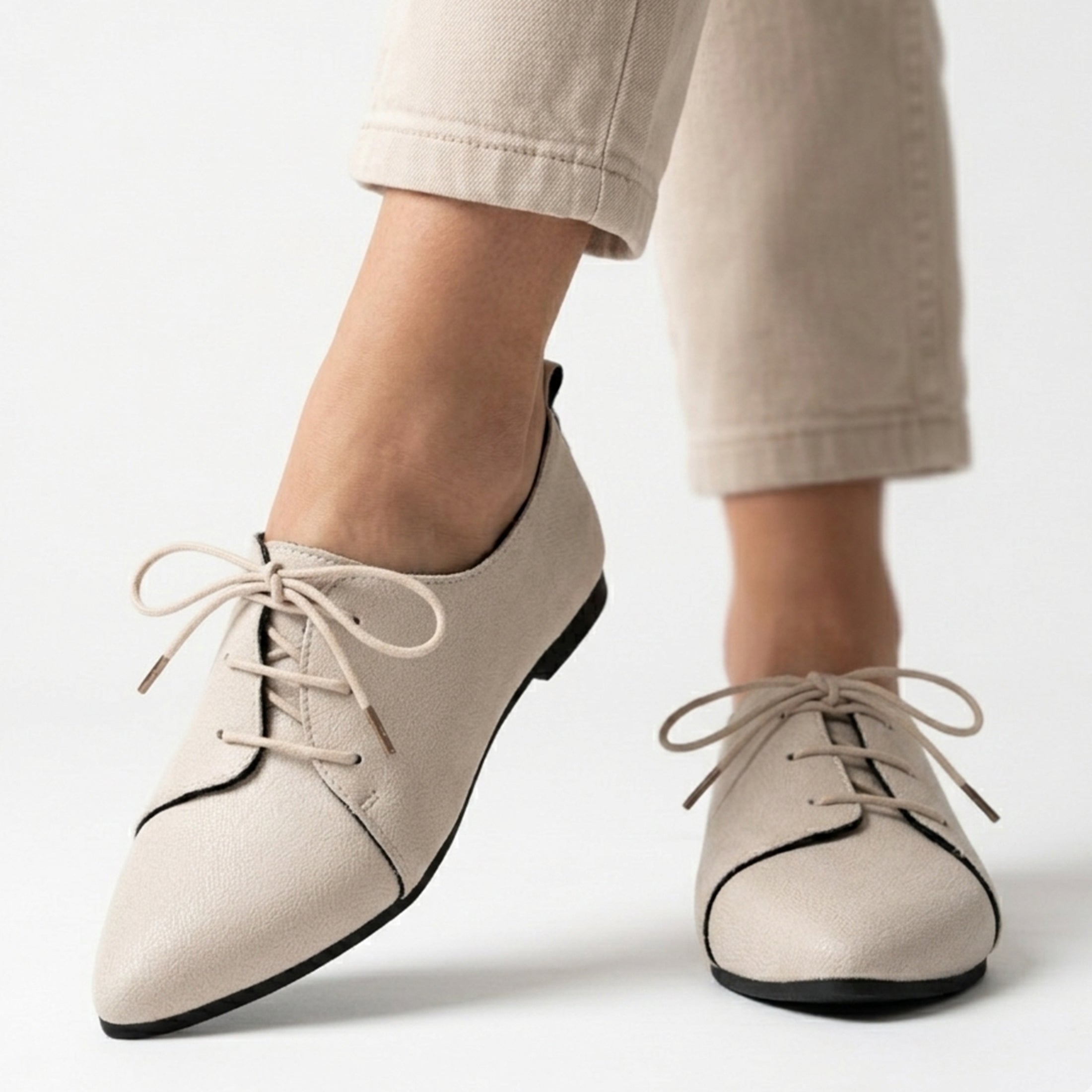 Baskets femme cuir printemps sport casual chaussures marche mocassins