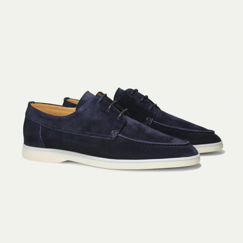 Chaussures homme slip-on cuir semelle légère été confort