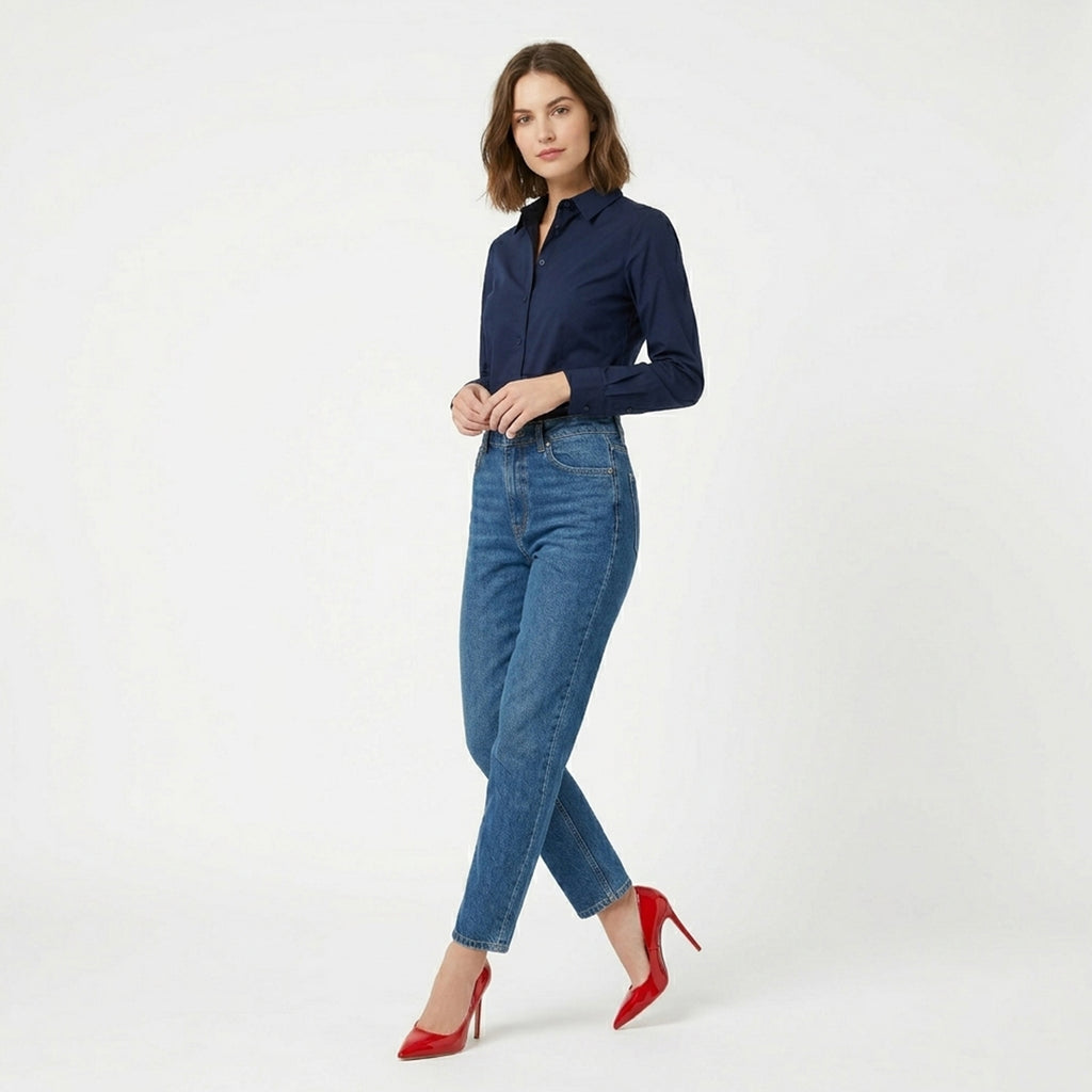 Escarpins femme cuir printemps été talons hauts élégants classiques
