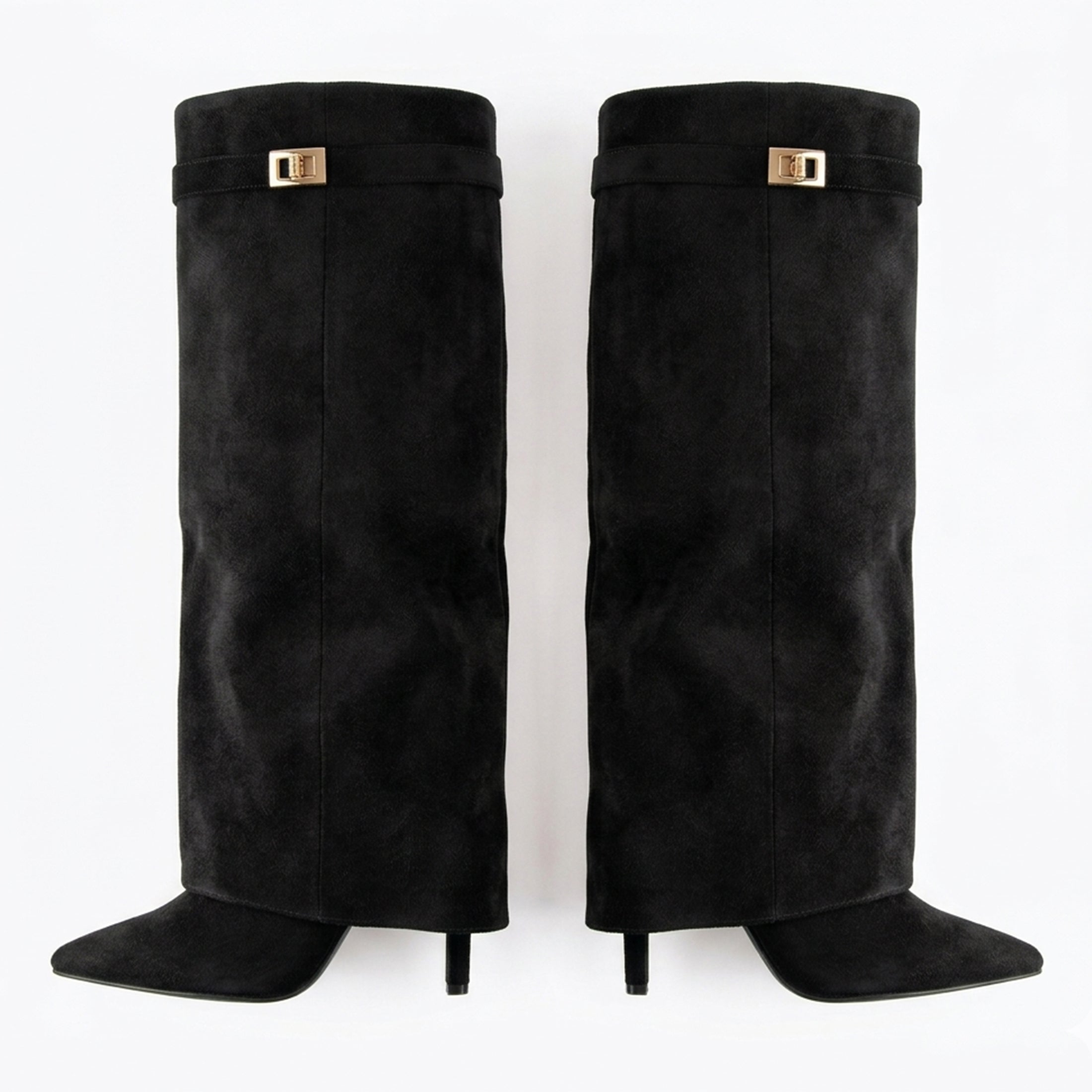 Bottes hautes femme cuir printemps élégantes
