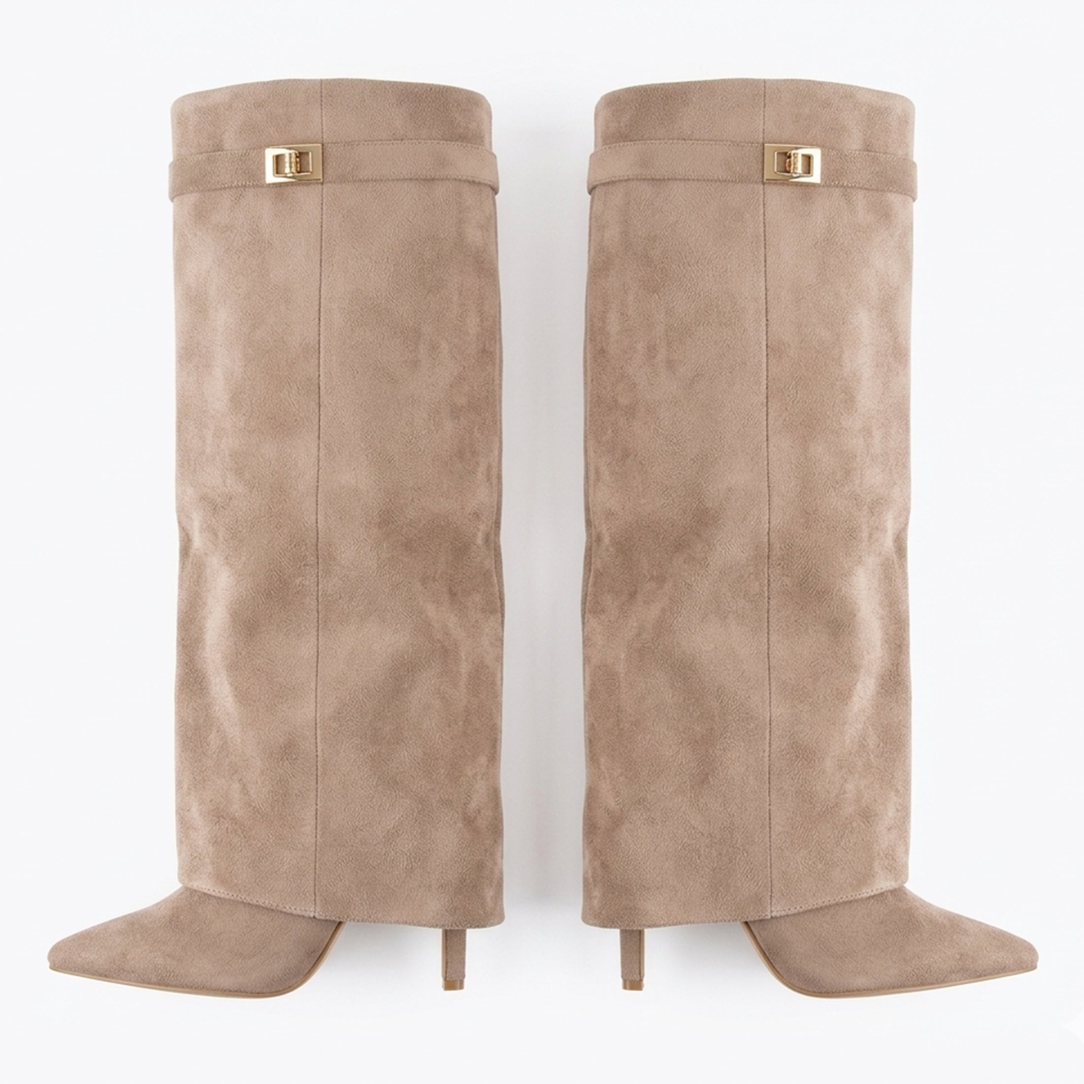 Bottes hautes femme cuir printemps élégantes